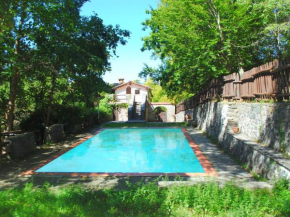 Old estate with all adorable holiday houses in the wooded hills with shared pool